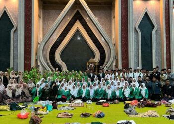Ratusan Kader NU Sukodono Hadiri Pengajian Ramadhan di Masjid KH Hasyim Asy’ari