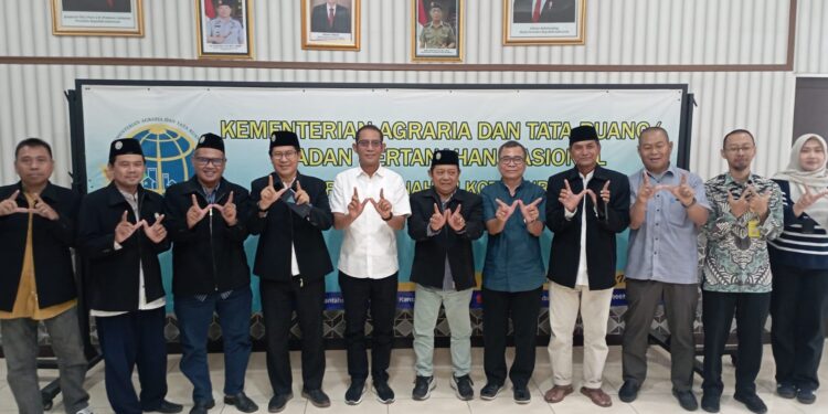 Gerak Cepat, Pengurus Daerah DMI Kota Surabaya Kembali Melakukan Audiensi Dengan BPN II Kota Surabaya.
