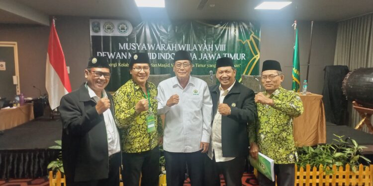 KH. Sudjak Terpilih Aklamasi. Pimpin DMI Jatim Periode 2025-2030